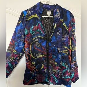 Vintage chicos silk button up